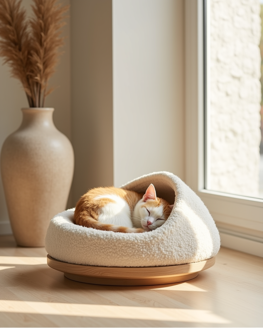 The Nest — premium designer cat bed